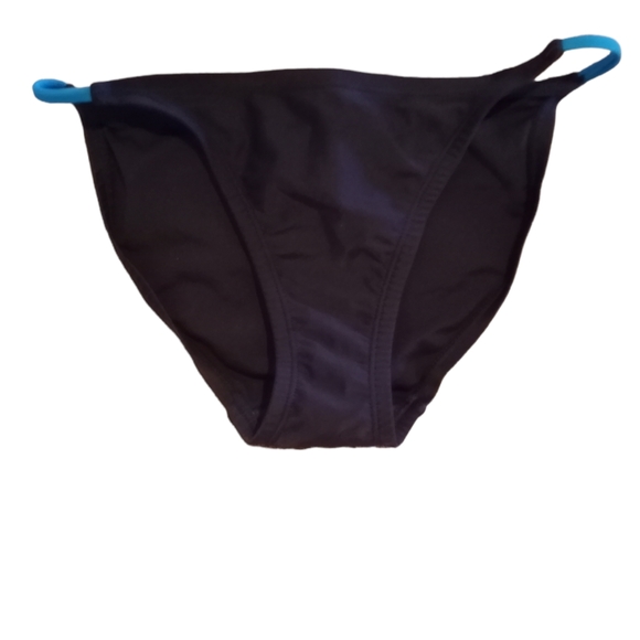 Old Navy Swim Old Navy Blue Hi Cut Low Coverage String Bikini